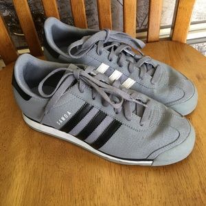 Adidas Samoa Climalite Gray athletic shoes